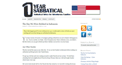 Desktop Screenshot of 1yearsabbatical.com